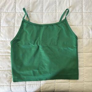 Elegant Green Tank Top